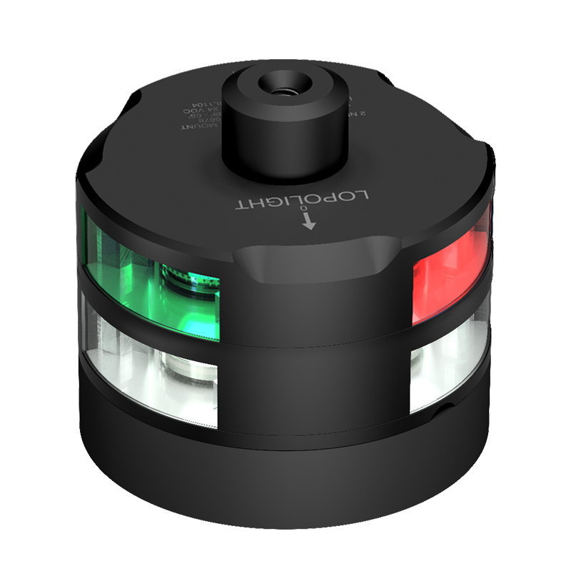 Tri-Color and Anchor with Strobe LED Navigation Light for Boats